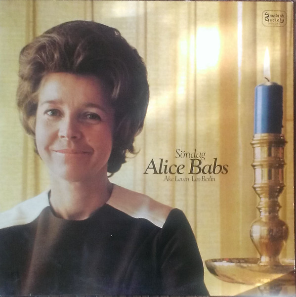 LP Alice Babs Söndag