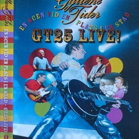 DVD Gyllene Tider. GT25 Live!