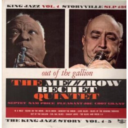 LP The Mezzrow Bechet Quintet Out of the gallon