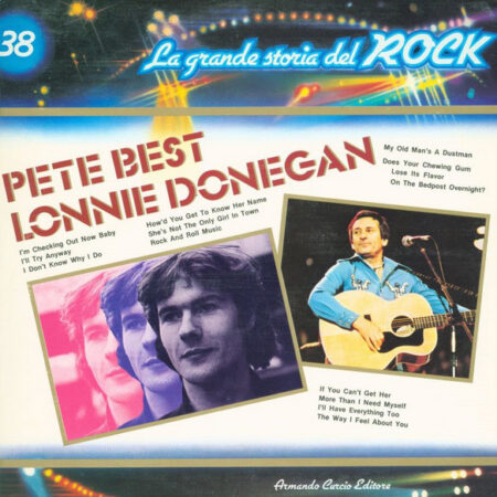 LP Pete Best Lonnie Donnegan La grande storia del rock