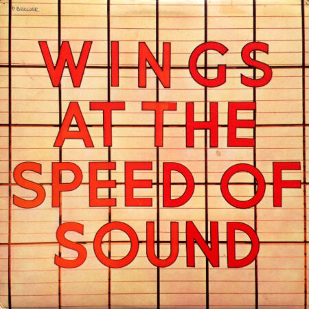 LP Paul McCartney & The Wings at the speed of sound
