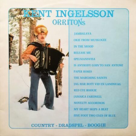 LP Kent Ingelsson Orritons. Country dragspel Boogie