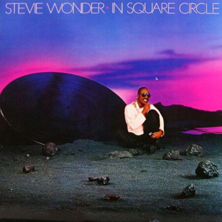 Stevie Wonder In square circle