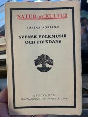 Svensk folkmusik och folkdans Tobias Norlind
