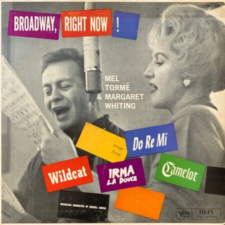 LP Mel Tormé & Margaret Whiting Broadway, right now