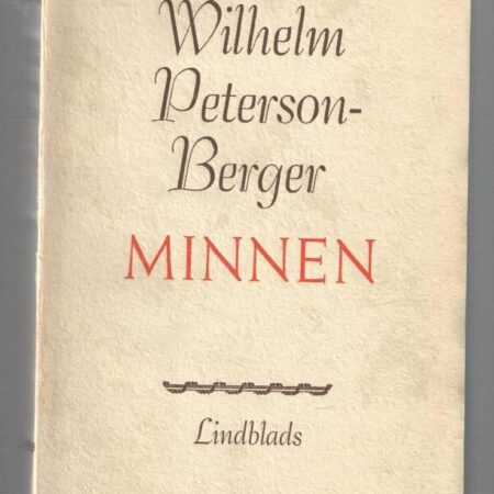 Wilhelm Pettersson-Berger Minnen