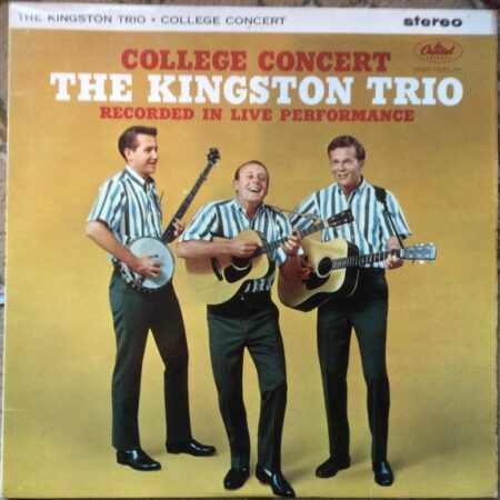 LP Kingston Trio Collage Concert