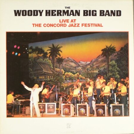 LP The Woody Herman Big Band Live at the Concord Jazz Festival
