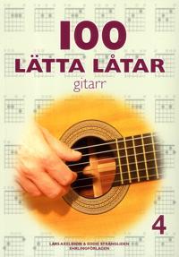 100 lätta låtar för gitarr 4