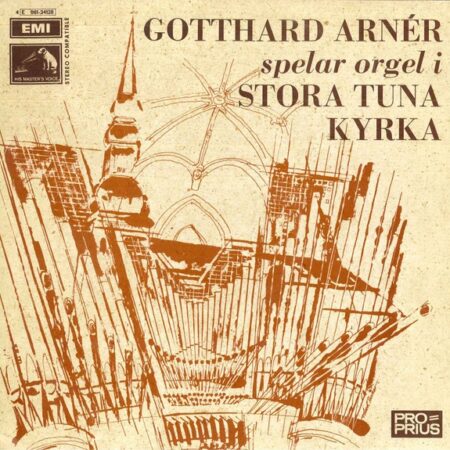 LP Gotthard Arnér spelar orgel i Stora Tuna kyrka