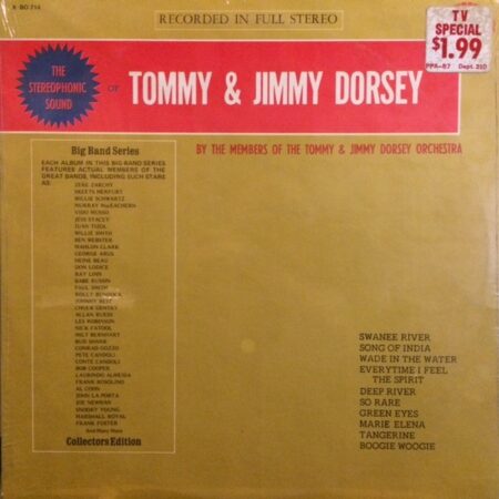 LP The Music of Duke Ellington, Benny Carter, Jimmy Dorsey & Una Mae Carlisle