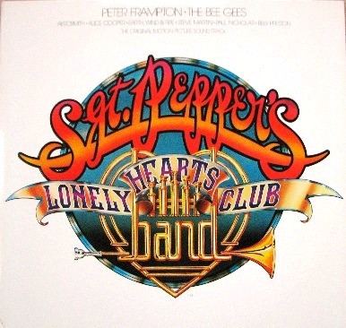 Sgt Pepper´s lonely hearts club band Soundtrack Peter Frampton, BeeGees m fl