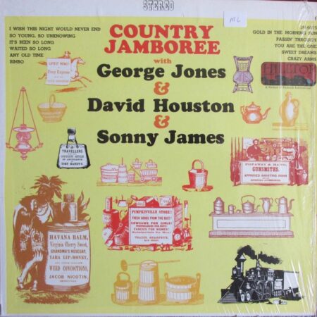 LP Country Jamboree with George Jones & David Houston & Sonny James