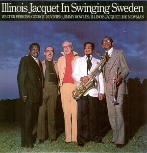 LP Illinois Jacquet In Swinging Sweden