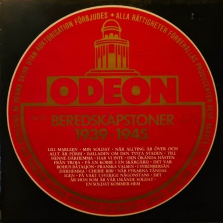 Odeon Beredskapstoner 1939-1945