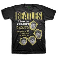 T-shirt Beatles Live in Liverpool