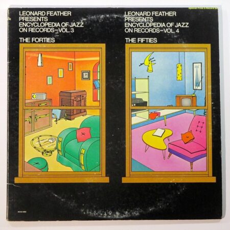 LP Leonard Feather presents Encyclopedia of Jazz on Records vol 3 & 4