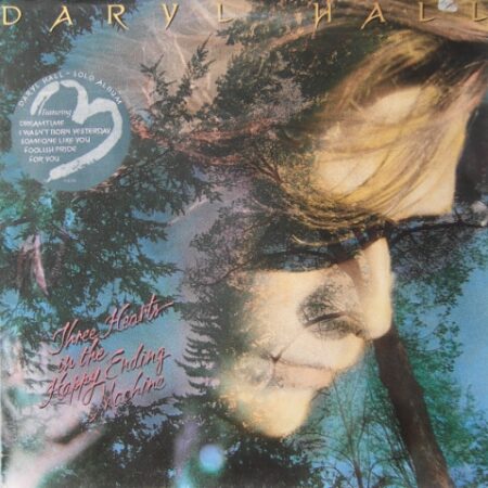 LP Daryl Hall Three hearts in the happy ending machine