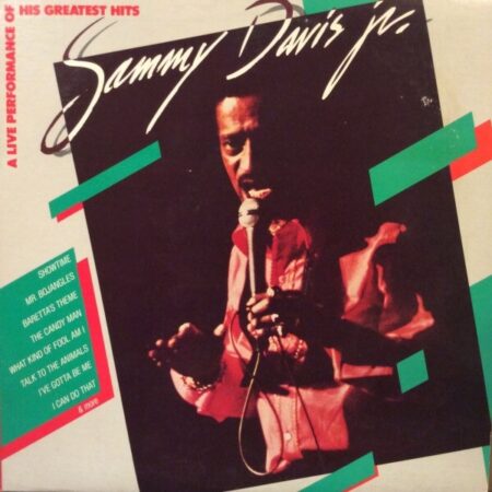 LP Sammy Davis Jr A live performance of his greatest hits