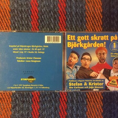 CD Ett gott skratt på Björkgården 1 Stefan & Krister