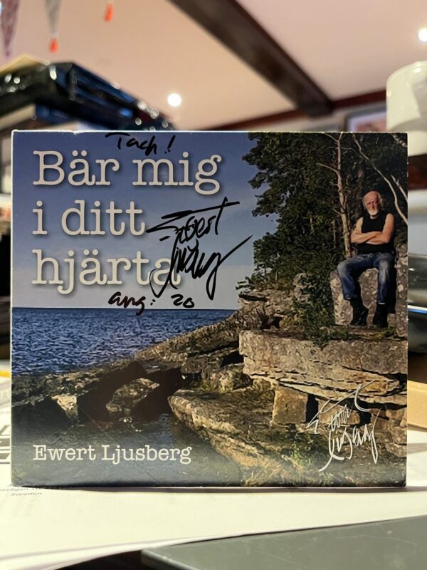 CD Bär mig i ditt hjärta. Ewert Ljusberg. signerad