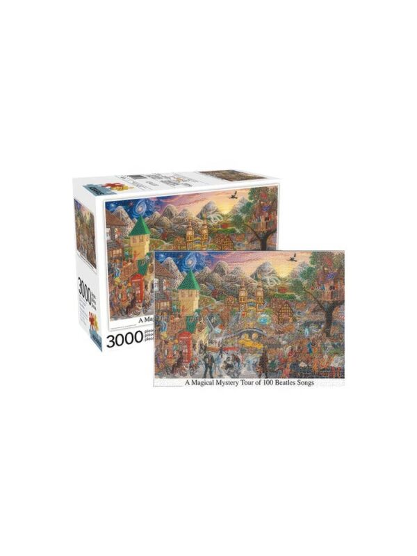 The Beatles Magical Mystery Tour 3000 Pc Puzzle