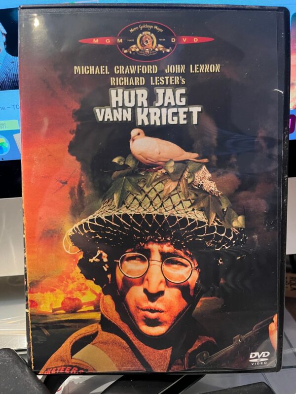 DVD John Lennon i Richard Lester´s Hur jag vann kriget