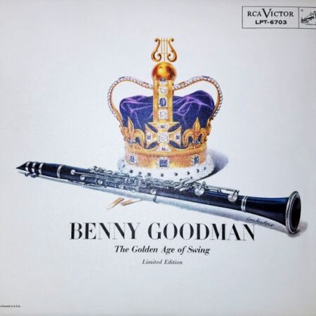 LP-pärm. Benny Goodman. The golden age of swing Limited edition