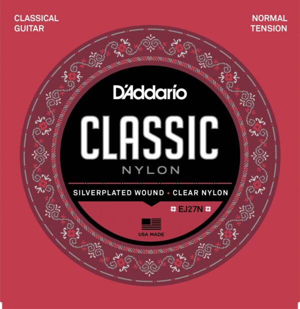 D´ Addario Classic guitar.Normal Tension. EJ27N