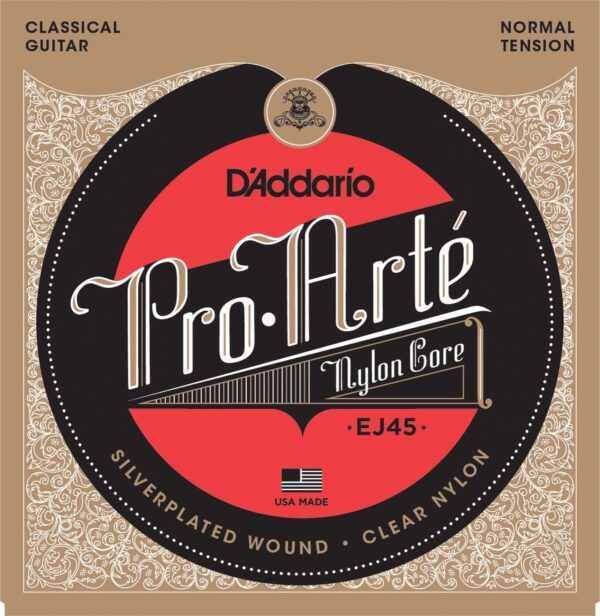 D´ Addario Classic guitar. Pro arté Normal Tension Nylon EJ45