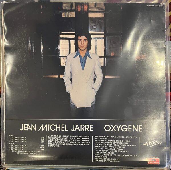 Jean Michel Jarre. Oxygen