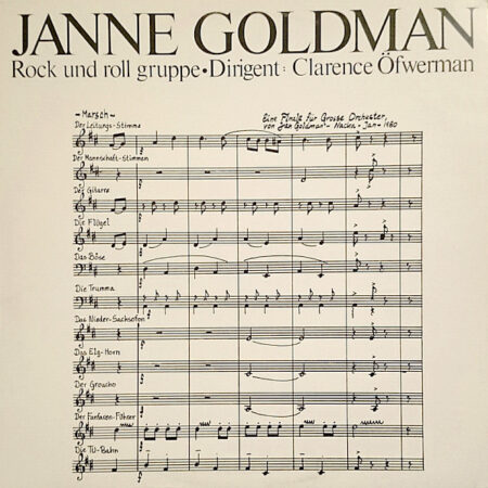 LP Janne Goldman Rock und roll gruppe signerad