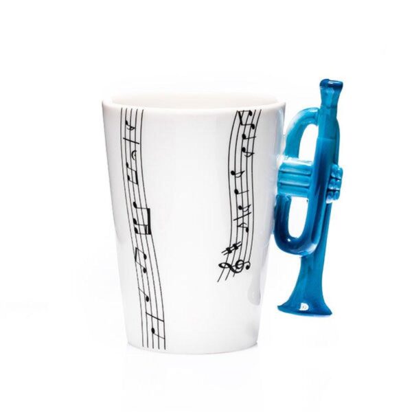 Blå Trumpetmugg