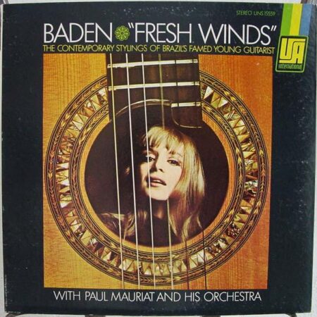 LP Baden Powelll Fresh Winds with Paul Mauriat and his orchestra