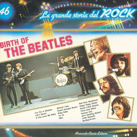 LP Beatles La grande storia del Rock Birth of the Beatles