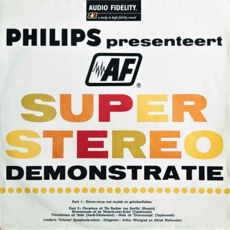 Philips Presenteert Super Stereo Demonstratie