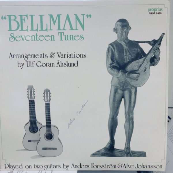 LP Bellman. Seventeen Tunes Arrangements & Variations by Ulf G Åhslund.