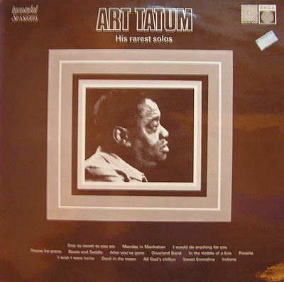 LP Art Tatum HIs rarest solos