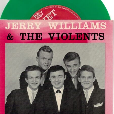 Jerry Williams & The Violents Teddy Bear. Green vinyl