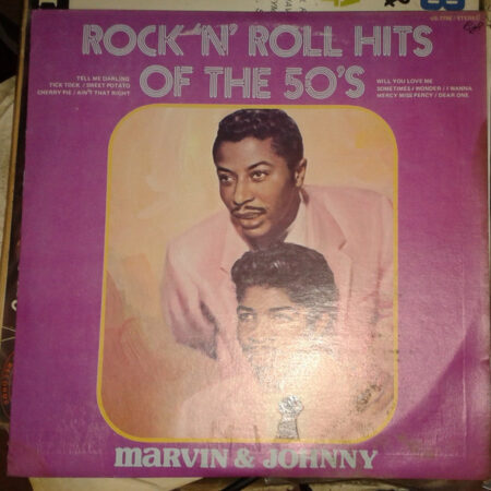 LP Rock Â´nÂ´roll hits of the 50Â´s Marvin & Johnny