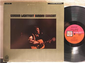 LP Gordon Lightfoot Sunday Concert