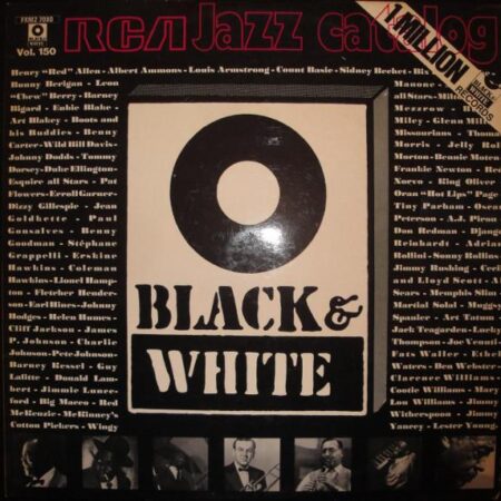 LP RCA Black and White Jazzcatalog