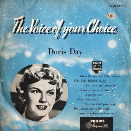 10" Doris Day The voice of your choice