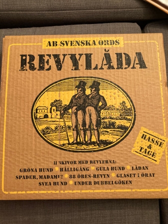 LP Hans Alfredsson Tage Danielsson Svenska Ords Revylåda