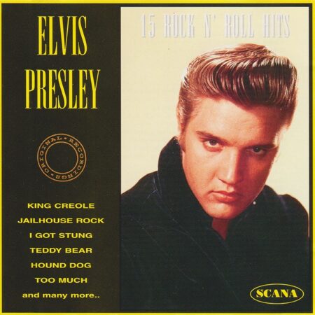 CD Elvis Presley. 15 rock´n´roll hits