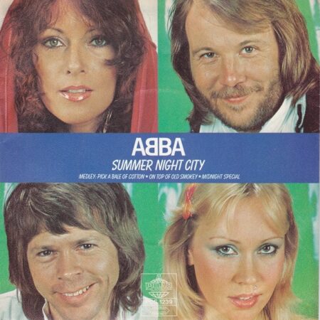 ABBA. Summer night city