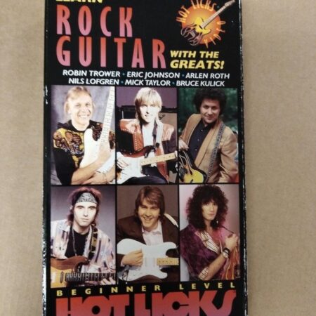 VHS Learn Rock guitar with the greats