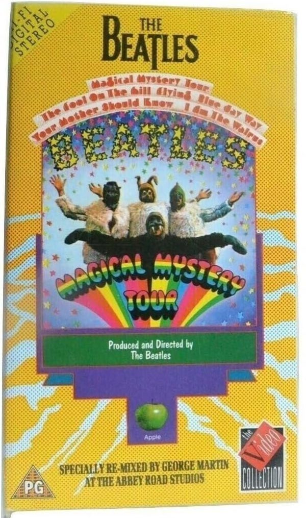 VHS The Beatles. Magical mystery tour