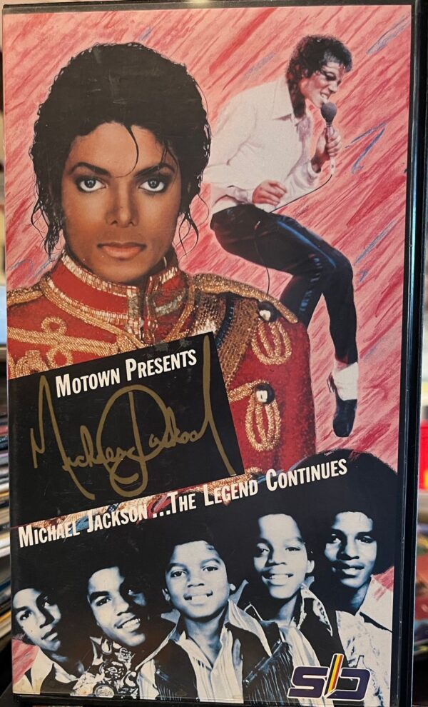 VHS Michel Jackson The legend continues