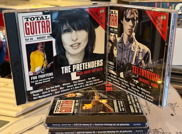 Paket 3. CD:s Total Guitar vol 50-59